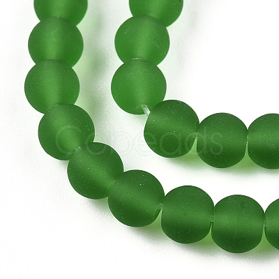 Transparent Glass Beads Strands GLAA-T032-T4mm-MD07-1