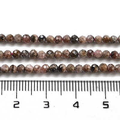 Argentina Natural Rhodonite Beads Strands G-G140-A01-02-1