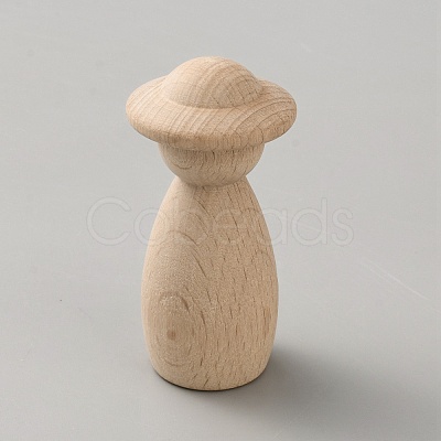 Unfinished Beech Wood Puppet WOOD-WH20012-018C-1