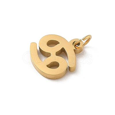 304 Stainless Steel Charms STAS-R001-04G-04-1
