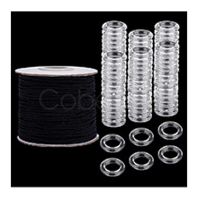 1 Roll Nylon Braided Cord DIY-PH0030-89-1