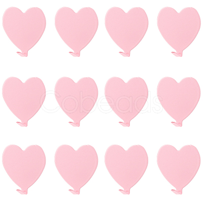 12Pcs Iron Heart-shaped Adhesive Hook AJEW-CN0005-59B-1