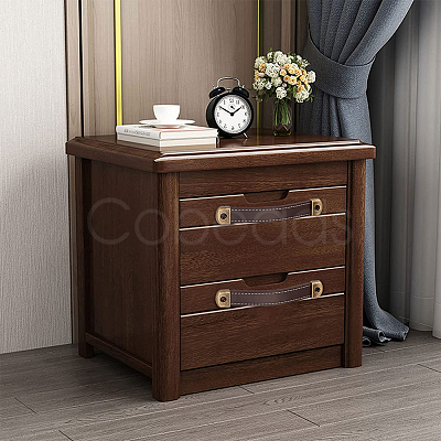 6 Sets 3 Colors PU Leather Drawer Handles DIY-GF0006-72-1