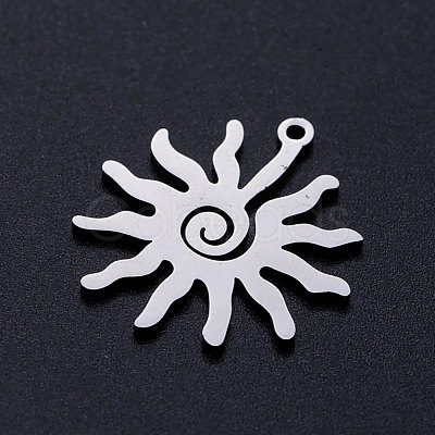 Tarnish Resistant 201 Stainless Steel Pendants STAS-S105-JN382-1-1