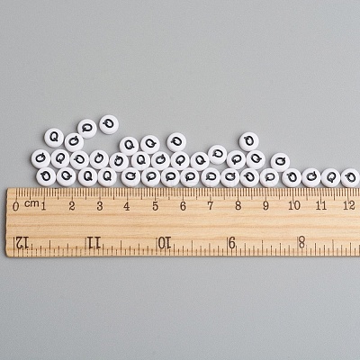 Acrylic Beads PL37C9070-Q-1