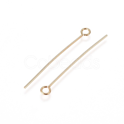 304 Stainless Steel Eye Pins STAS-L238-005F-G-1
