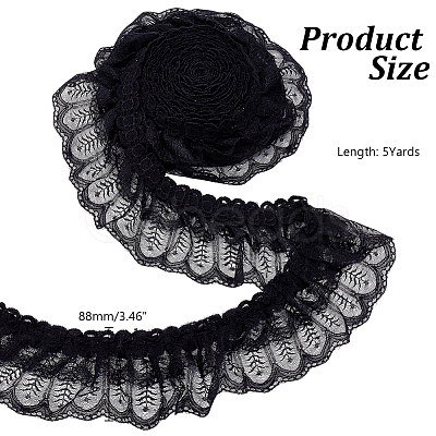 Polyester Silk Lace AJEW-WH0816-141A-1