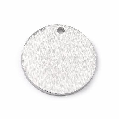 Tarnish Resistant 304 Stainless Steel Pendants STAS-F271-02B-P-1