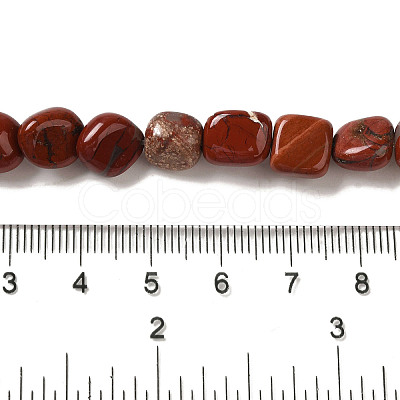 Natural Red Jasper Beads Strands G-B078-D05-01-1