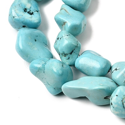Natural Green Turquoise Beads Strands G-N0312-01-1