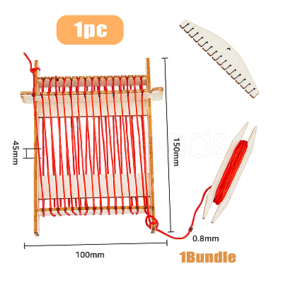 DIY Wooden Loom Kits DIY-WH0502-06-1