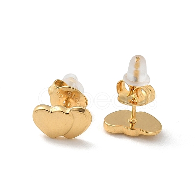 304 Stainless Steel Stud Earrings for Women LS-STAS-Z117-16G-01-1