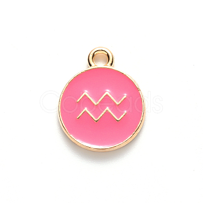 Alloy Enamel Pendants LS-X-ENAM-S124-01B-03J-1