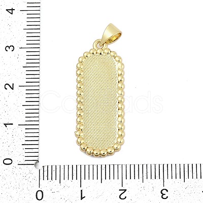 Brass Micro Pave Cubic Zirconia Pendants KK-I723-13G-1