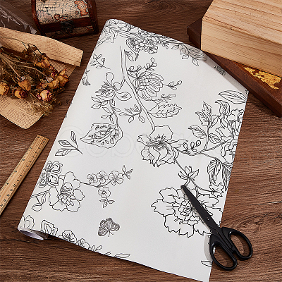 PVC Waterproof Wall Stickers STIC-WH0004-50A-1