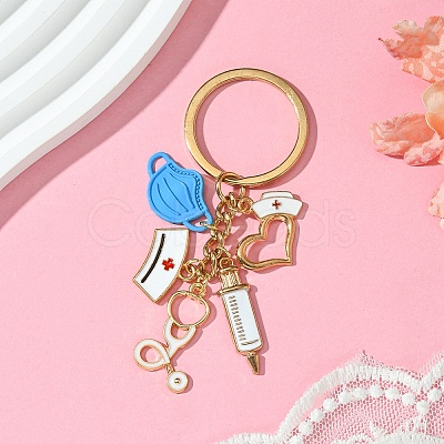 Alloy Enamel Keychain KEYC-YW00081-02-1