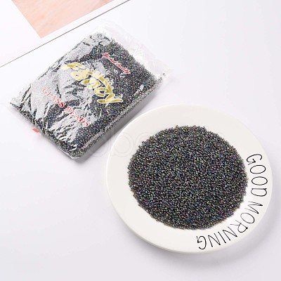 Round Glass Seed Beads SEED-A007-3mm-172-1