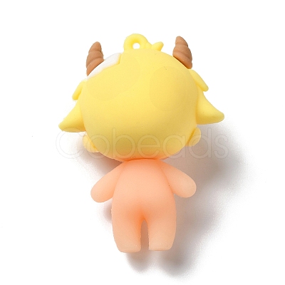 PVC Plastic Cartoon Big Pendants PVC-Q095-05C-1
