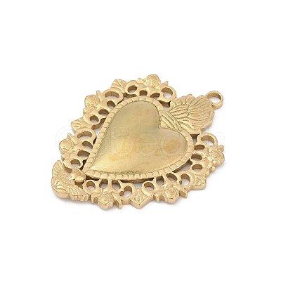 304 Stainless Steel Pendants LS-STAS-D366-05C-G-1