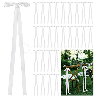 10Pcs Polyester Bowknot Chair Straps HJEW-UN00124-1