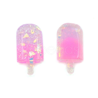 Transparent Resin Cabochons RESI-CJC0006-008B-1