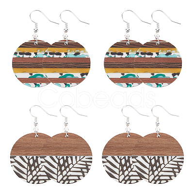 DIY Dangle Earring Making Kits DIY-CA0002-70-1