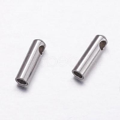 Tarnish Resistant 304 Stainless Steel Cord Ends STAS-P161-08-1.5mm-1