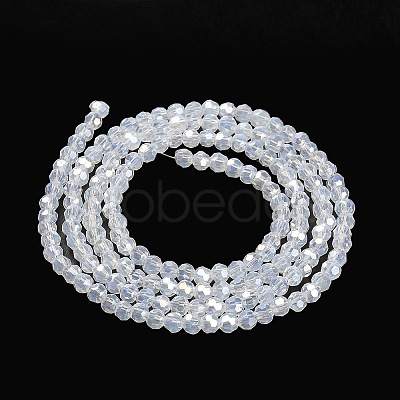 Imitation Jade Glass Beads Stands EGLA-A035-J3mm-B06-1