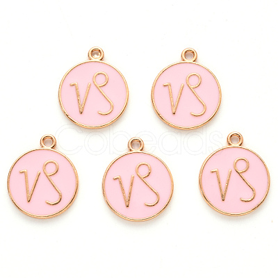 Alloy Enamel Pendants ENAM-S124-01A-09E-1