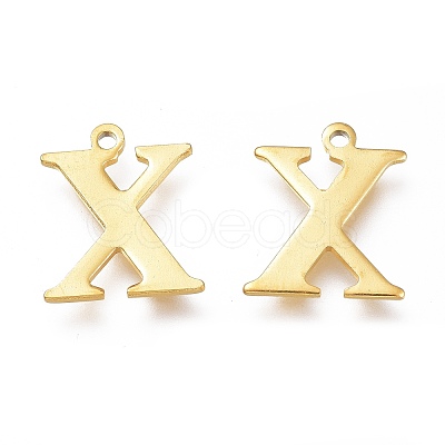 PVD Vacuum Plating  304 Stainless Steel Charms STAS-H112-X-G-1