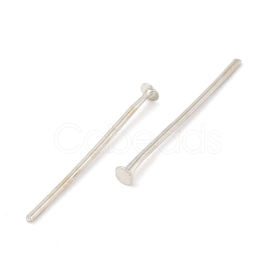 Brass Flat Head Pins X-KK-H446-02P-1