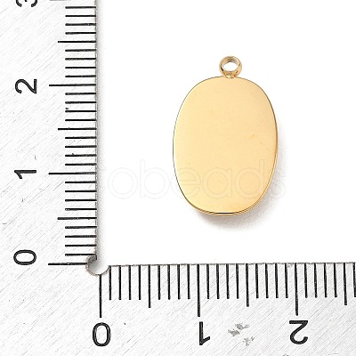 Printed 304 Stainless Steel Pendants SA-CBA6BE2-01G-01-1