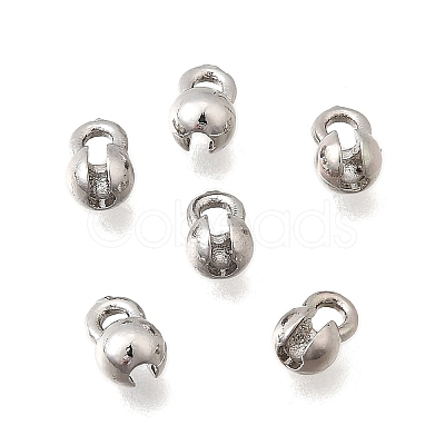 Brass Bead Tips KK-D374-01P-1