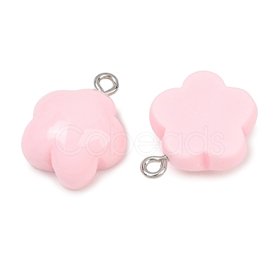 Opaque Resin Pendants RE-CBAF00C-12-1