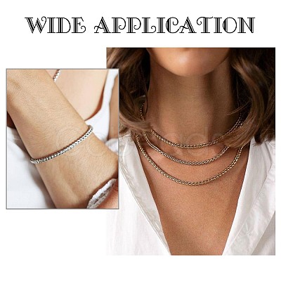 304 Stainless Steel Rope Chains CHS-SC0001-02P-1