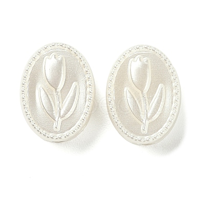 ABS Plastic Imitation Pearl Beads X-FIND-B043-04-1