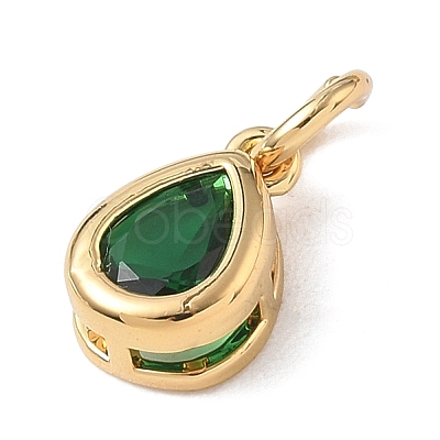 Brass Pave Cubic Zirconia Charms KK-CBA56EF-34A-G01-1