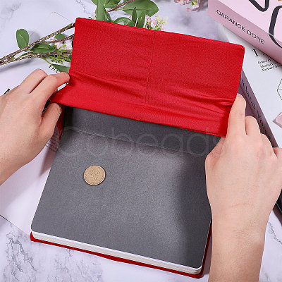 Elastic Cloth Book Cover AJEW-WH0696-009C-1