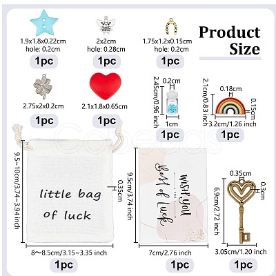DIY Lucky Little Gift Bag Set DIY-OC0014-77-1