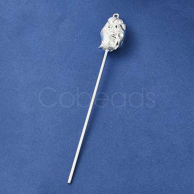 Rack Plating Brass Pendants KK-D100-01S-1
