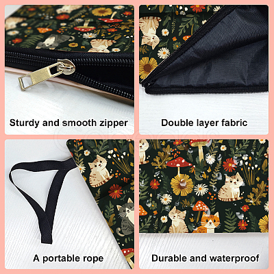 Polyester Book Cover AJEW-WH0572-004-1