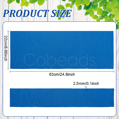 Cotton with Spandex Ribbing Fabric for Cuffs FIND-WH0260-39E-1