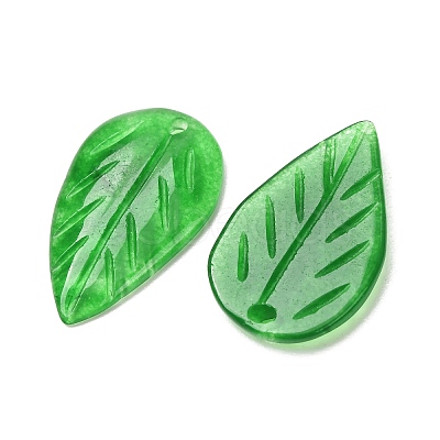 Dyed Natural Quartz Carved Pendants GG-CBA0022-17-1