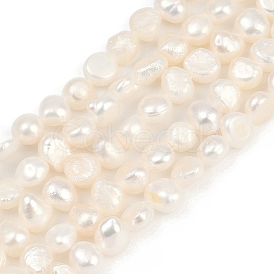 Natural Cultured Freshwater Pearl Beads Strands PEAR-P064-19G-05A-02-1