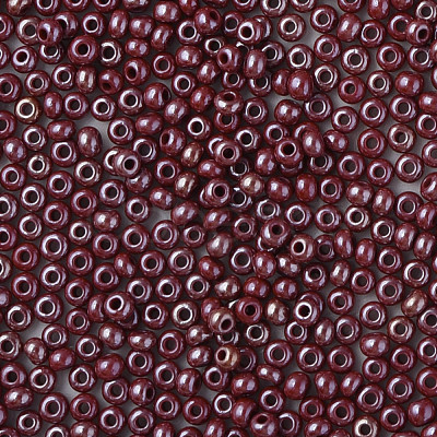 11/0 Czech Opaque Glass Seed Beads SEED-N004-003B-37-1