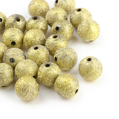 Spray Painted Acrylic Beads ACRP-Q018-20mm-011-1