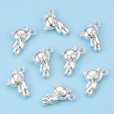 Rack Plating Alloy Charms PALLOY-WH0103-01S-1