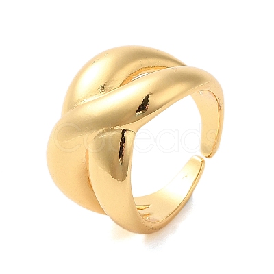 304 Stainless Steel Open Cuff Rings RJEW-K261-01G-G-1