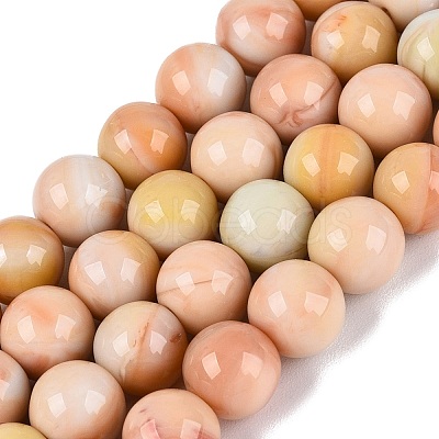 Imitation Lamowork Glass Beads Strands GLAA-Q106-07A-07-1