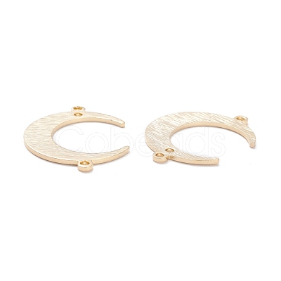 Brass Link Connectors X-KK-K253-10G-1